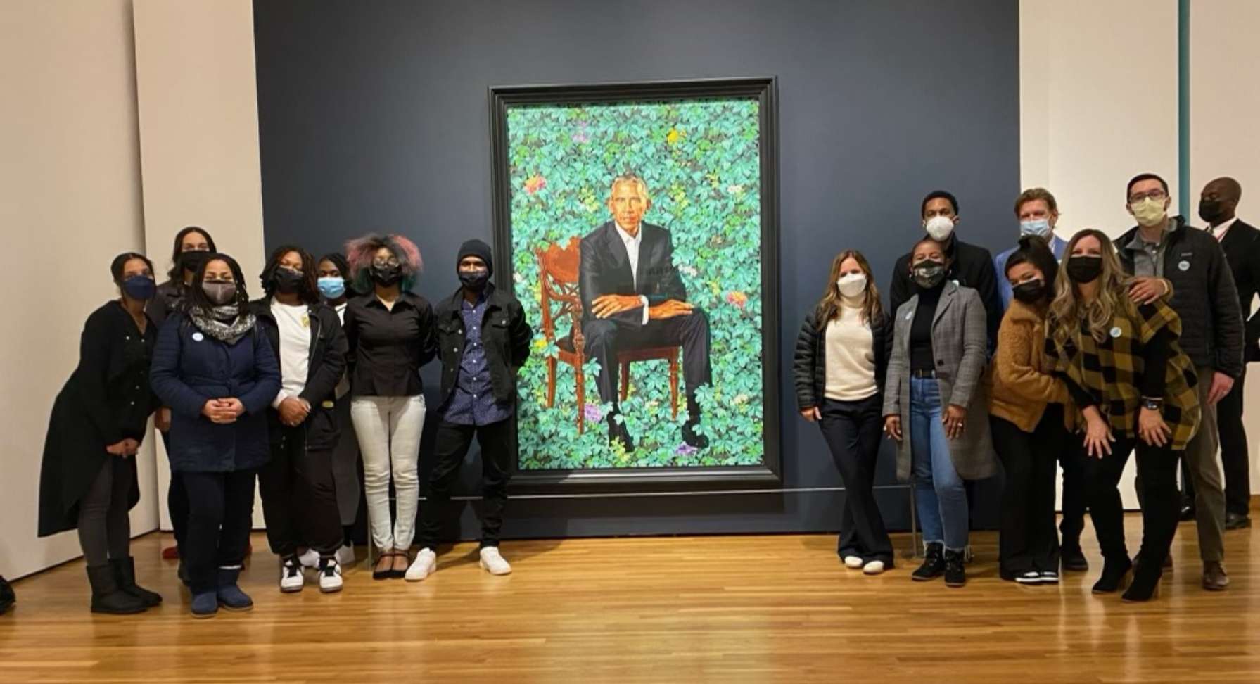 Visit to the Obama Portraits exhibit